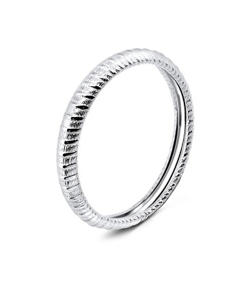 Unique Pattern Silver Ring NSR-842